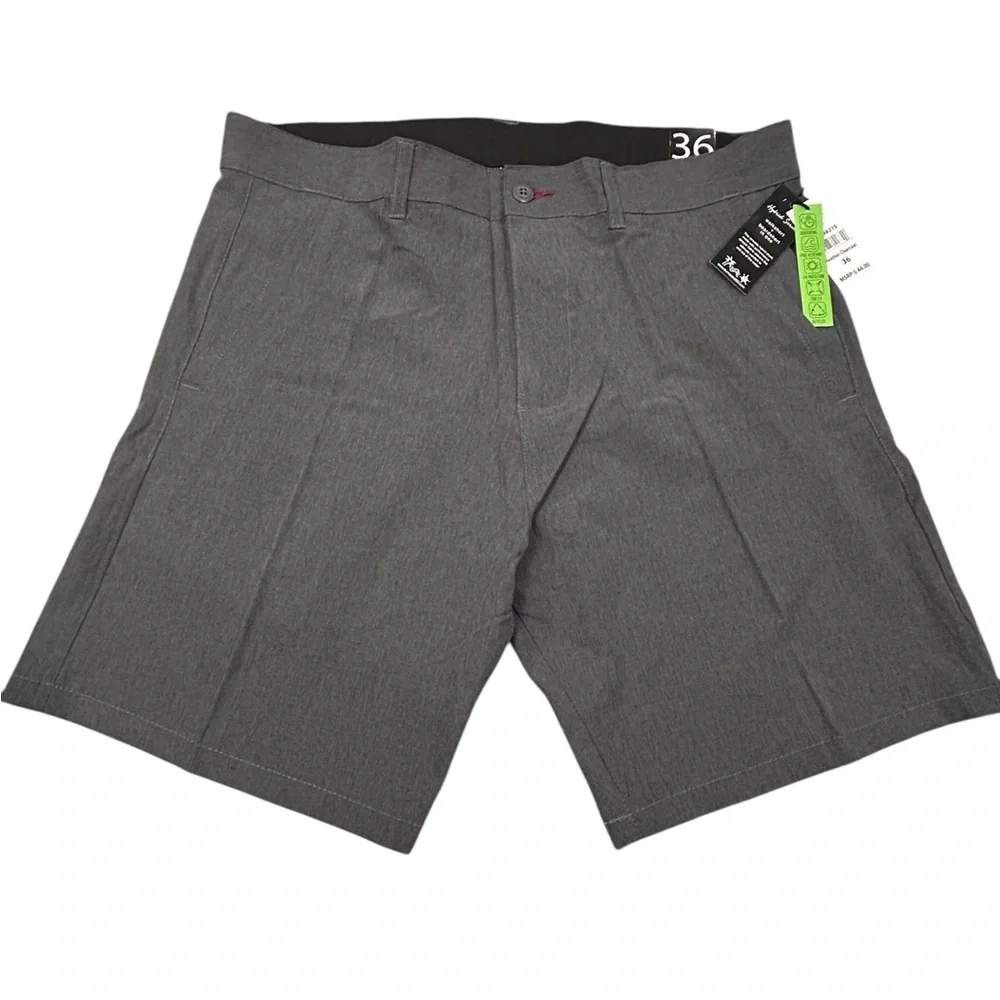 Burnside‎ Hybrid Series Men's Gray Casual/Board Shorts 36